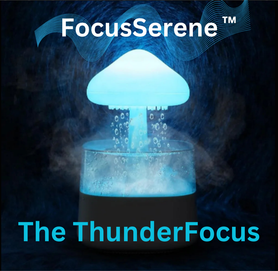 The ThunderFocus™ Rainfall Lamp